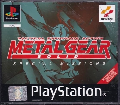 Metal Gear Solid Special Missions - PlayStation 1 (B Grade) (Genbrug)
